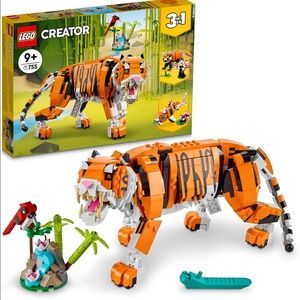 LEGO Creater Set: Tiger, Panda, Koi fish, 3 in 1